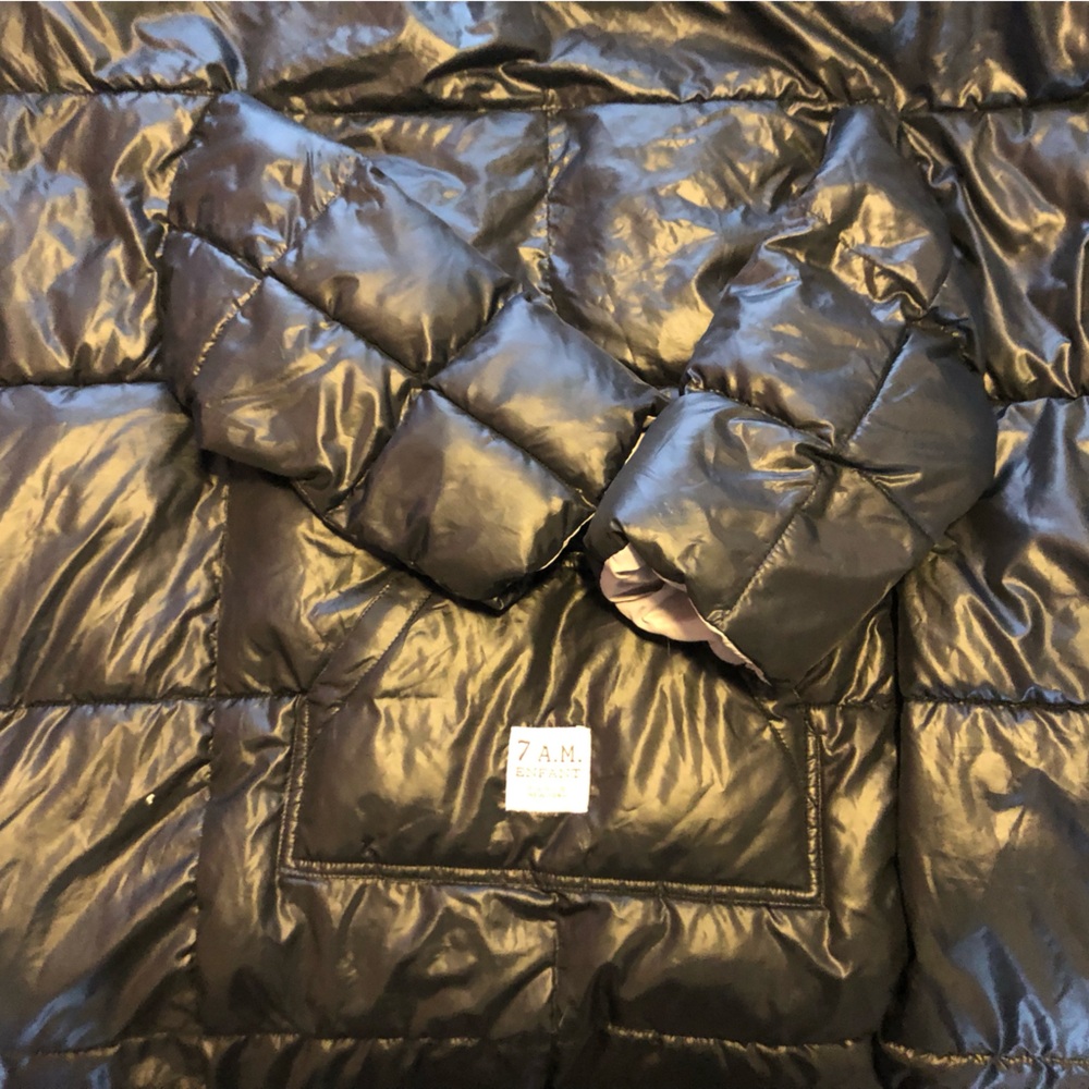 7 A.M. Enfant Black Kids Puffer